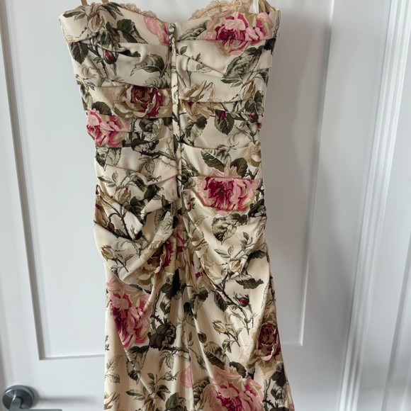 Dolce & Gabbana Silk Corset Dress Size 42 - Picture 4 of 5